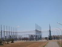 Poste de haute tension STEG Thyna